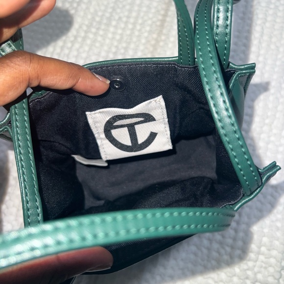 Small Dark Olive Telfar Shopping Bag - Size Small - Picture 5 of 5